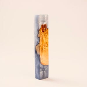 Epoxy Mezuzah Handmade Wood Wish For Your Home