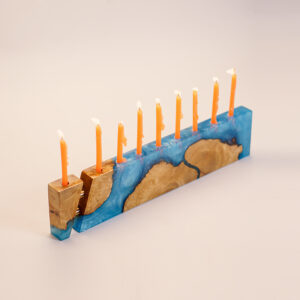 Handmade Menorah