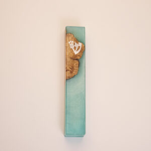 Traditional Mezuzah Epoxy Resin Case